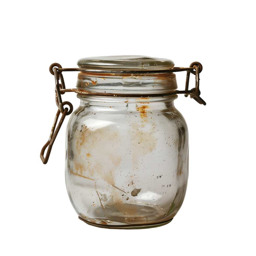 Empty jar free mockup png