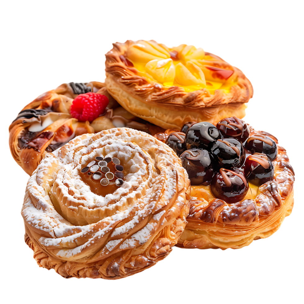 Pastry isolated on a transparent background png