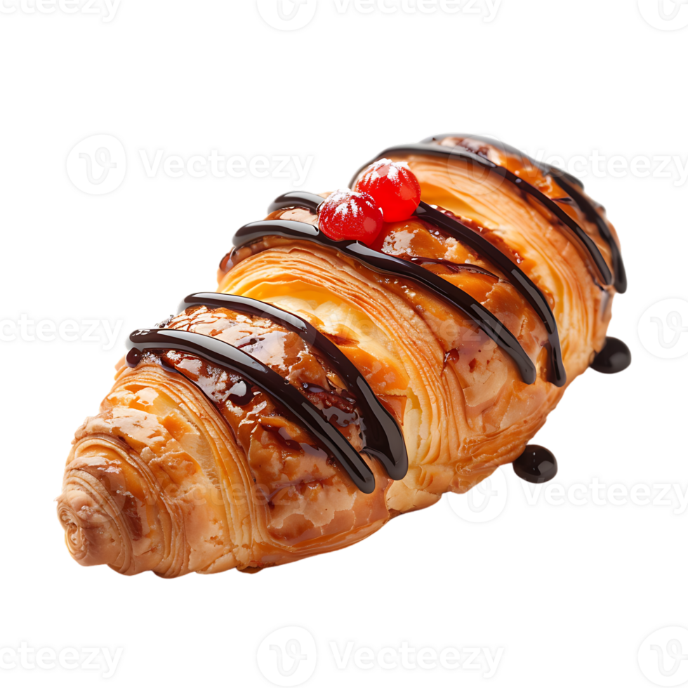 Pastry isolated on a transparent background png