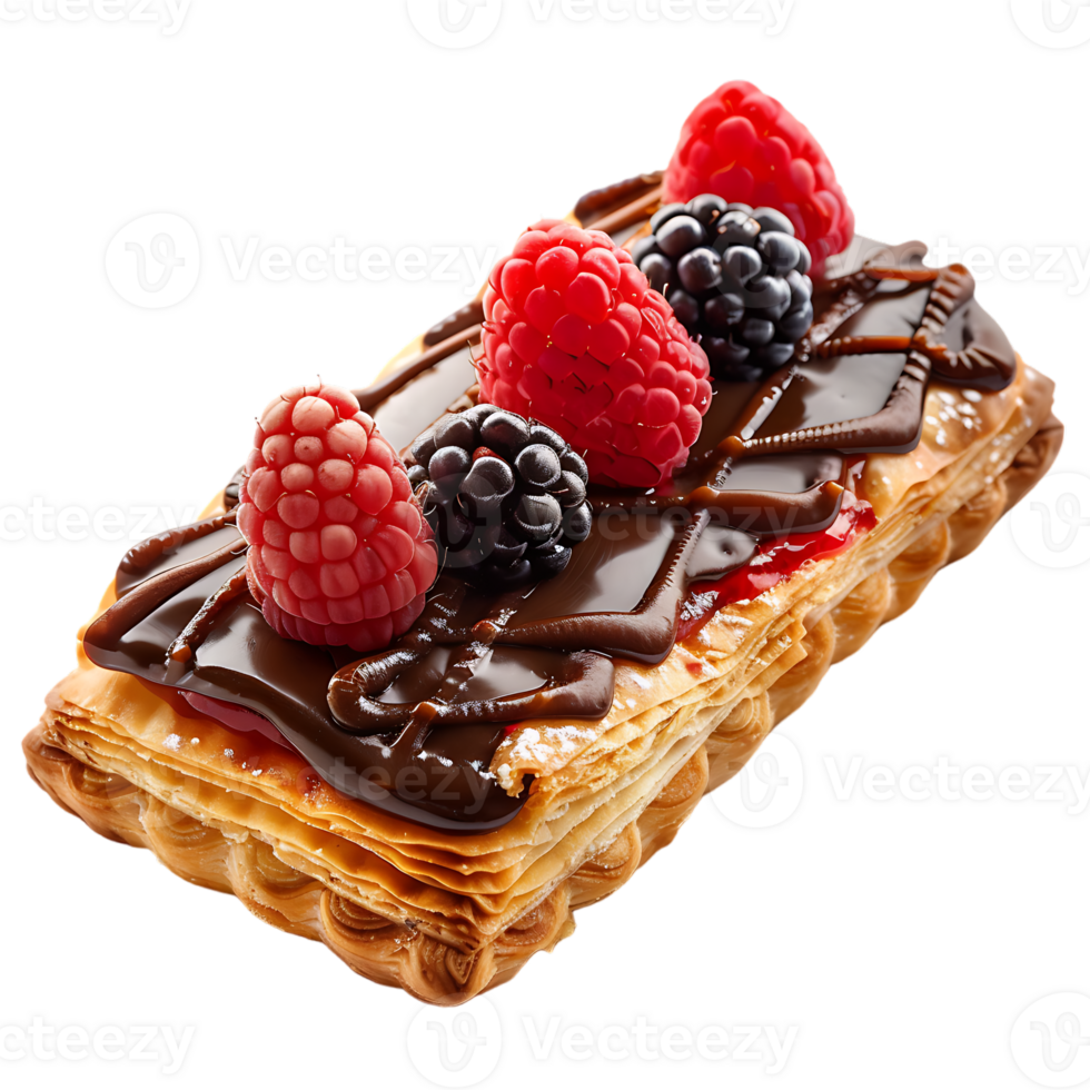 Pastry isolated on a transparent background png