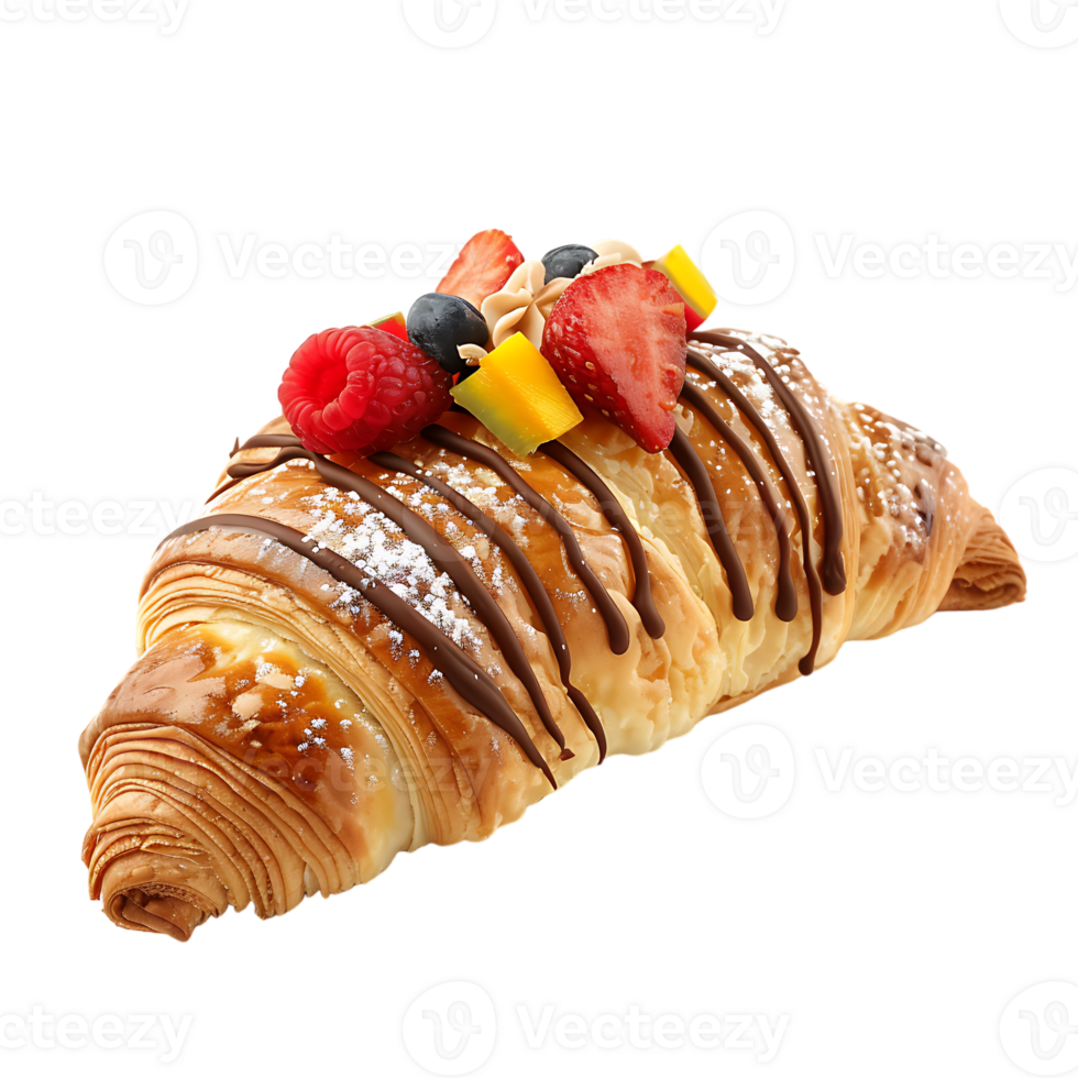 Pastry isolated on a transparent background png