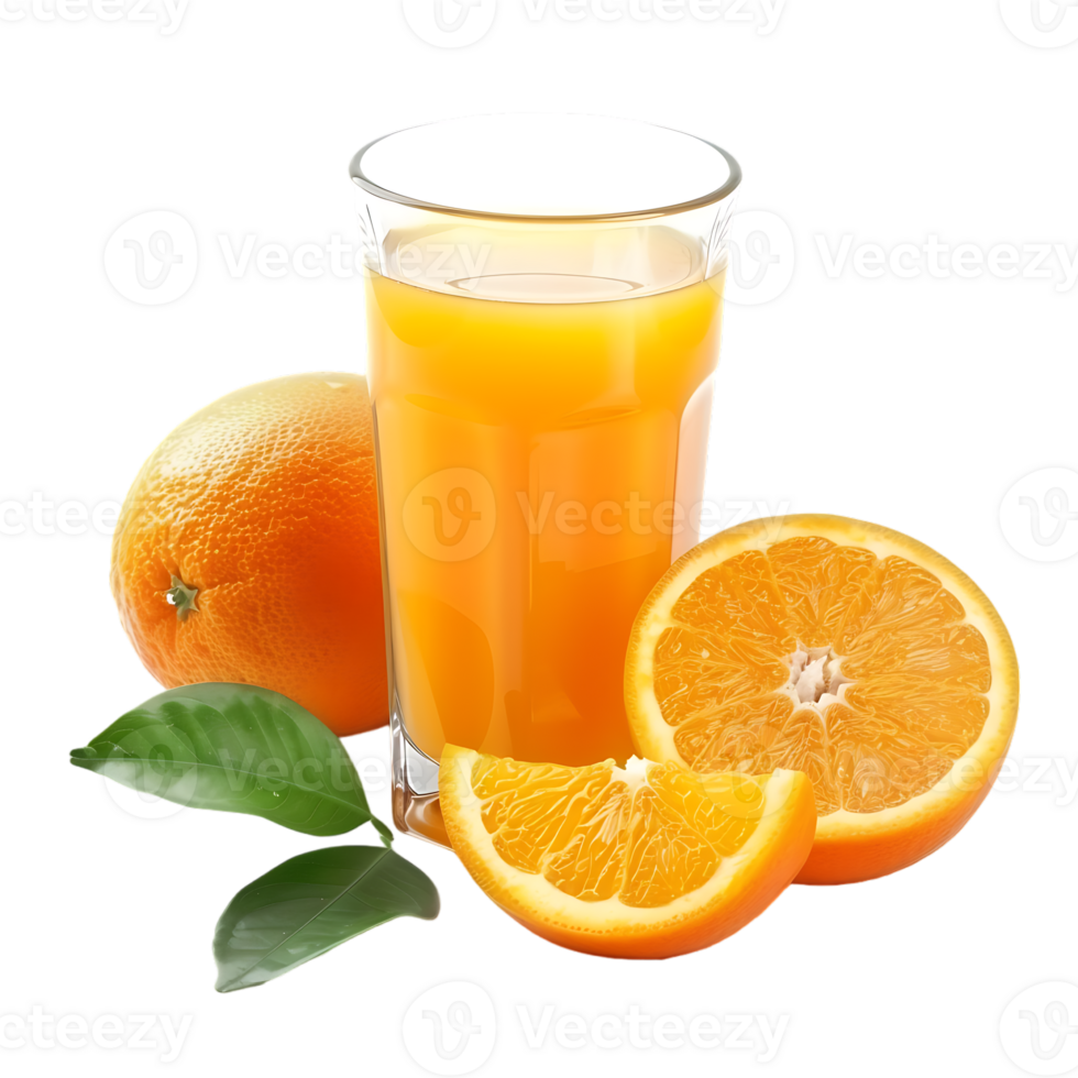 Orange juice and allots fruit png