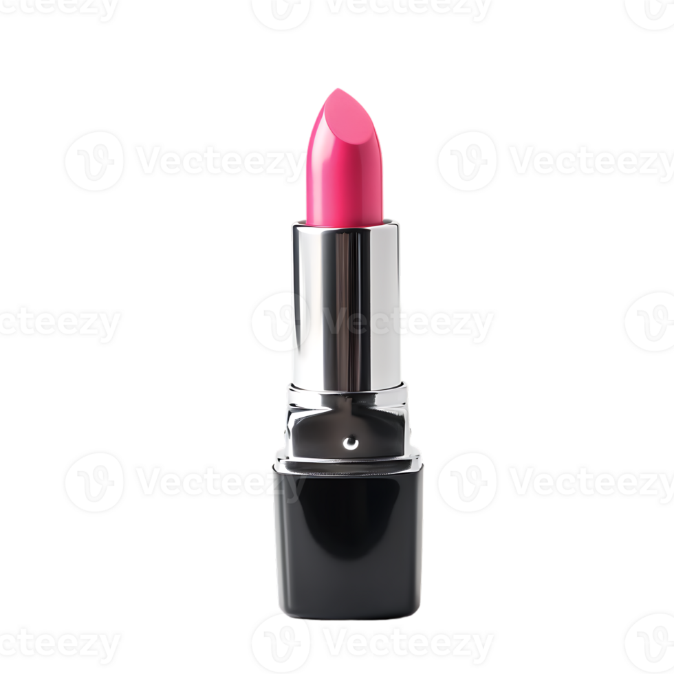 Pink lipstick isolated against transparent background png
