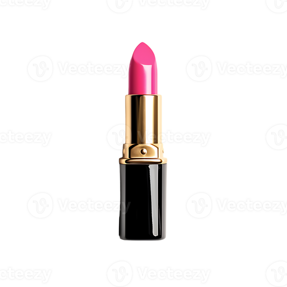 Pink lipstick isolated against transparent background png