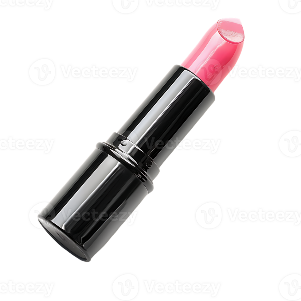 Pink lipstick isolated against transparent background png