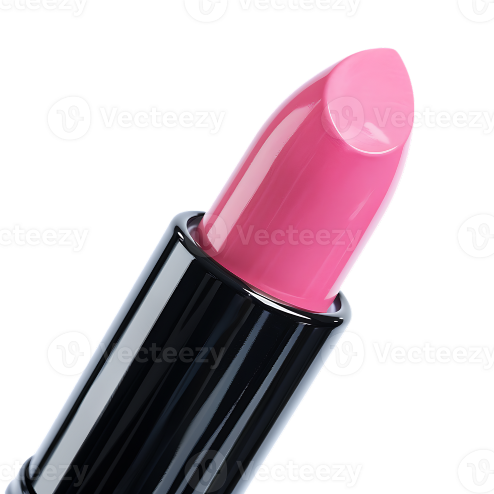 Pink lipstick isolated against transparent background png