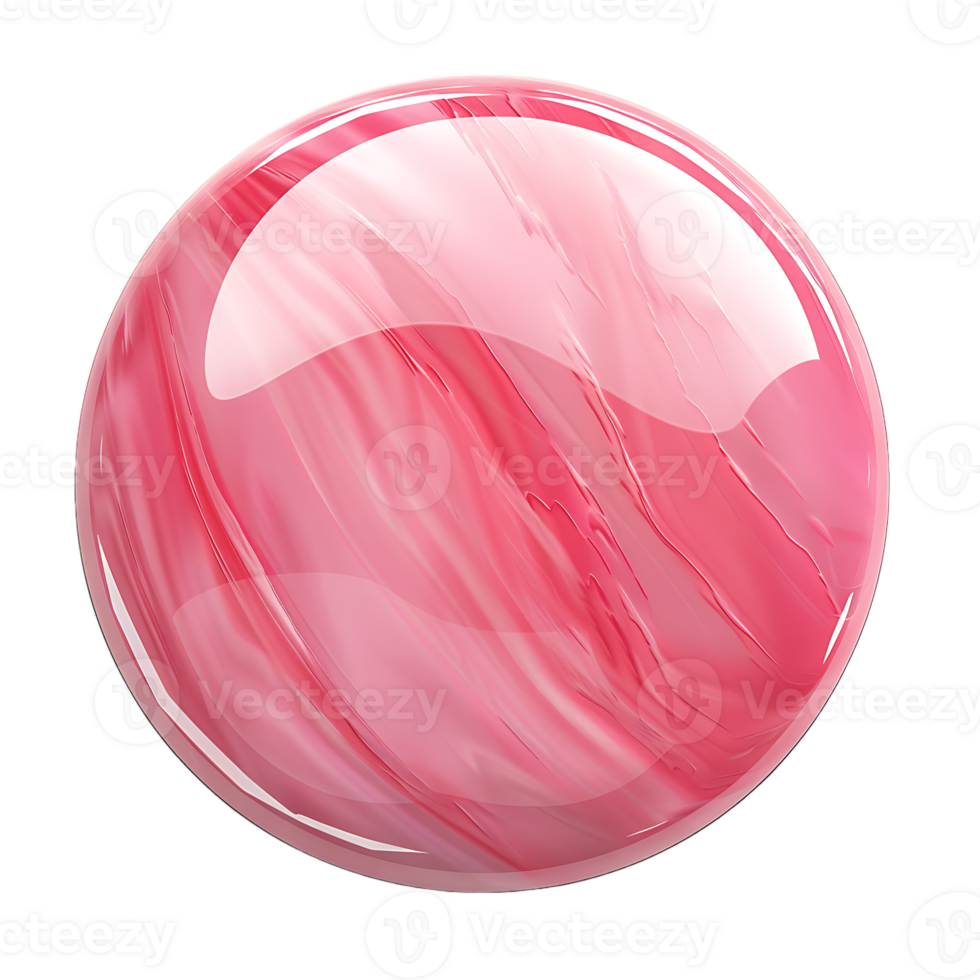 Support manager luxurious glossy pink round button abstract png