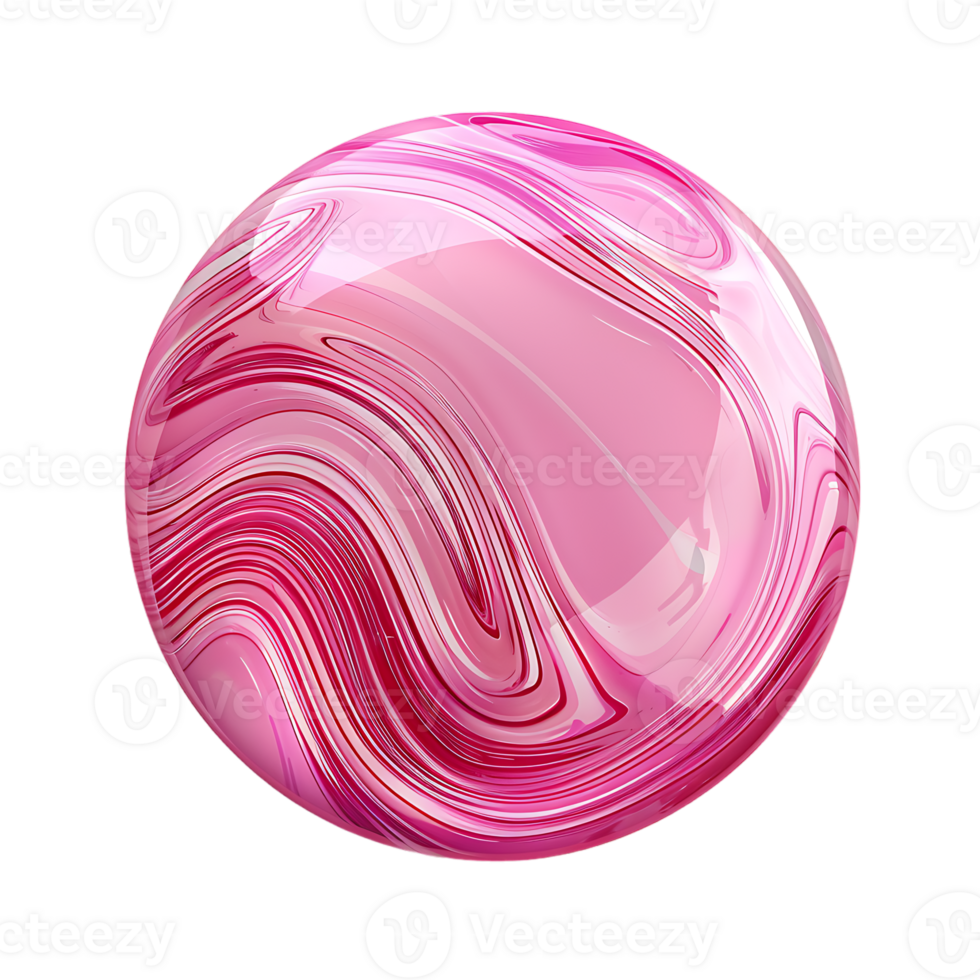 Support manager luxurious glossy pink round button abstract png