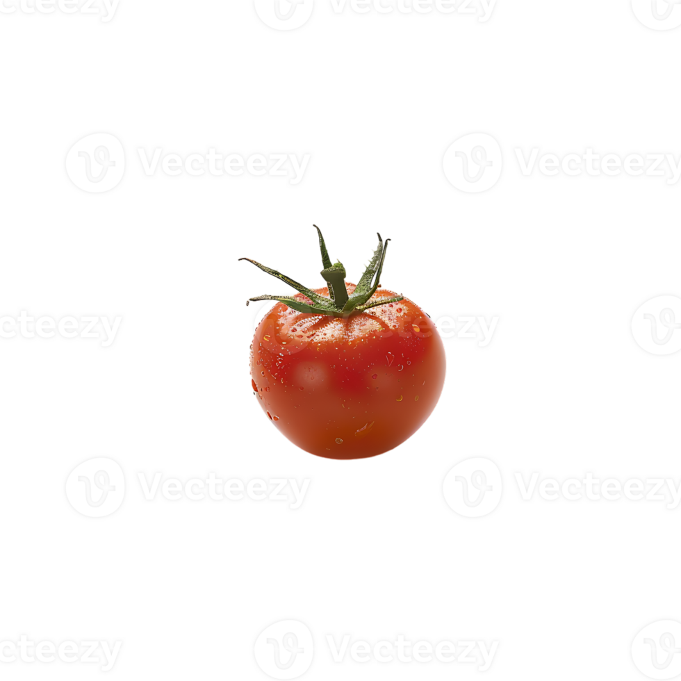 Tomato isolated against transparent background png