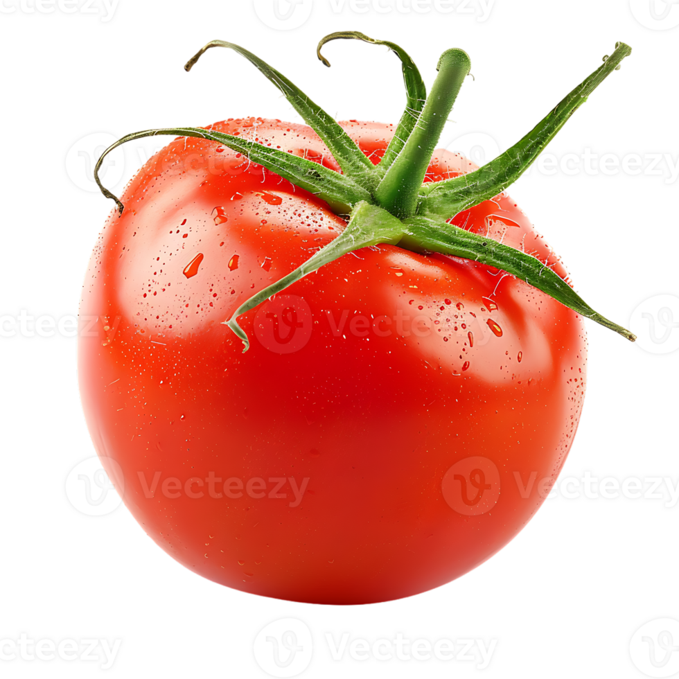 Tomato isolated against transparent background png