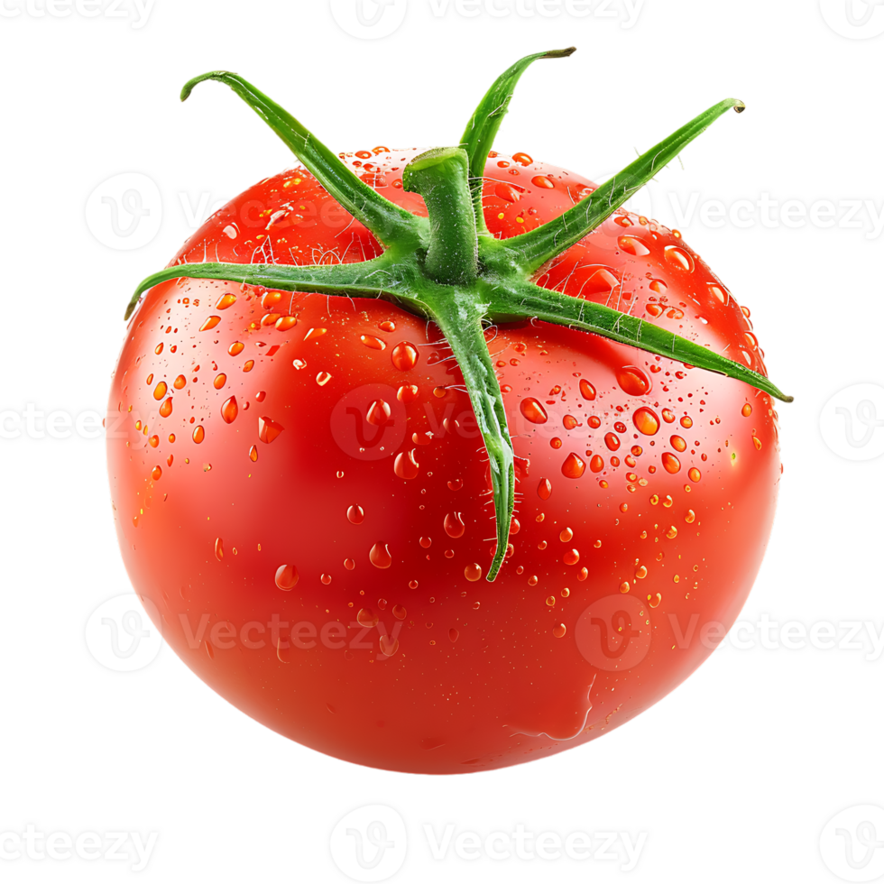 Tomato isolated against transparent background png