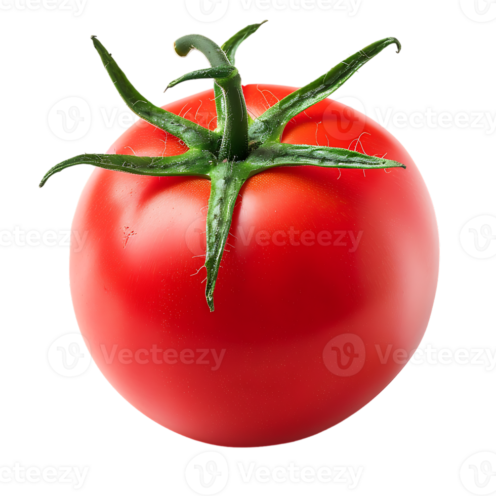 Tomato isolated against transparent background png