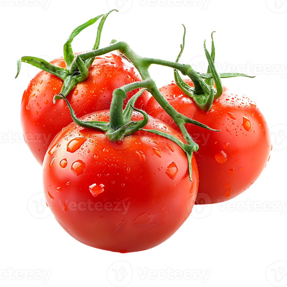Tomato isolated against transparent background png