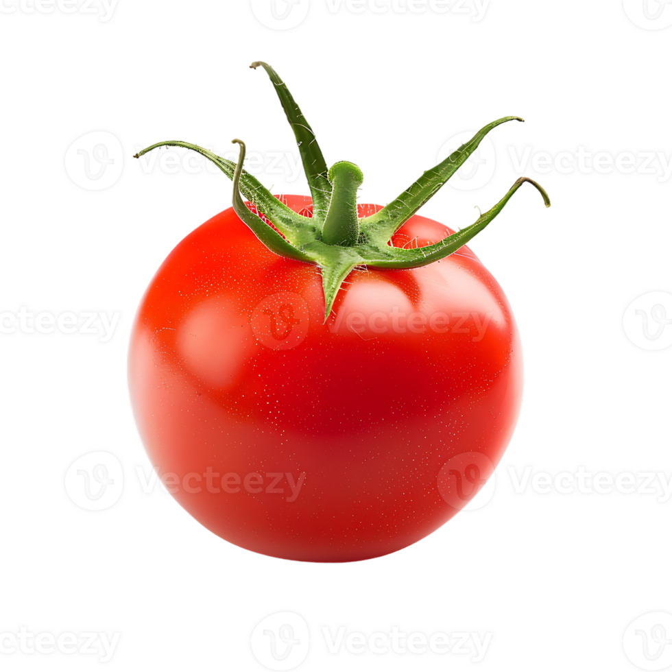Tomato isolated against transparent background png
