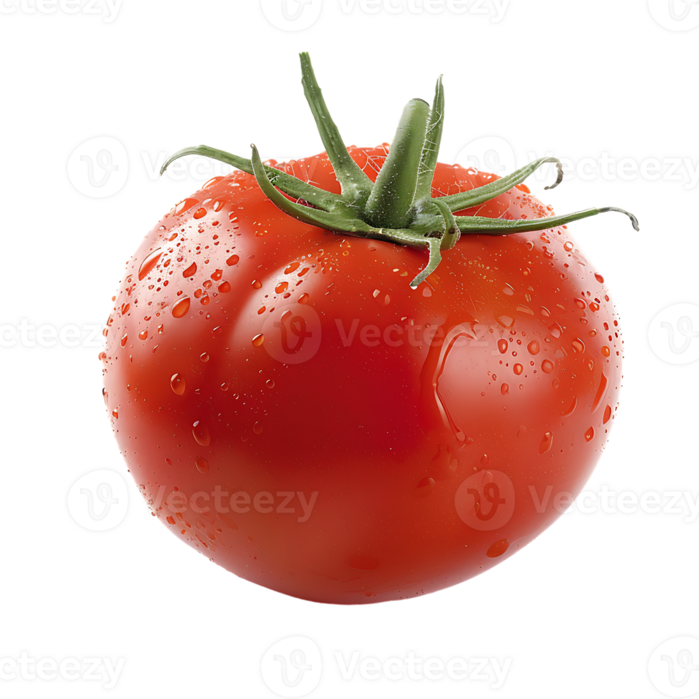 Tomato isolated against transparent background png