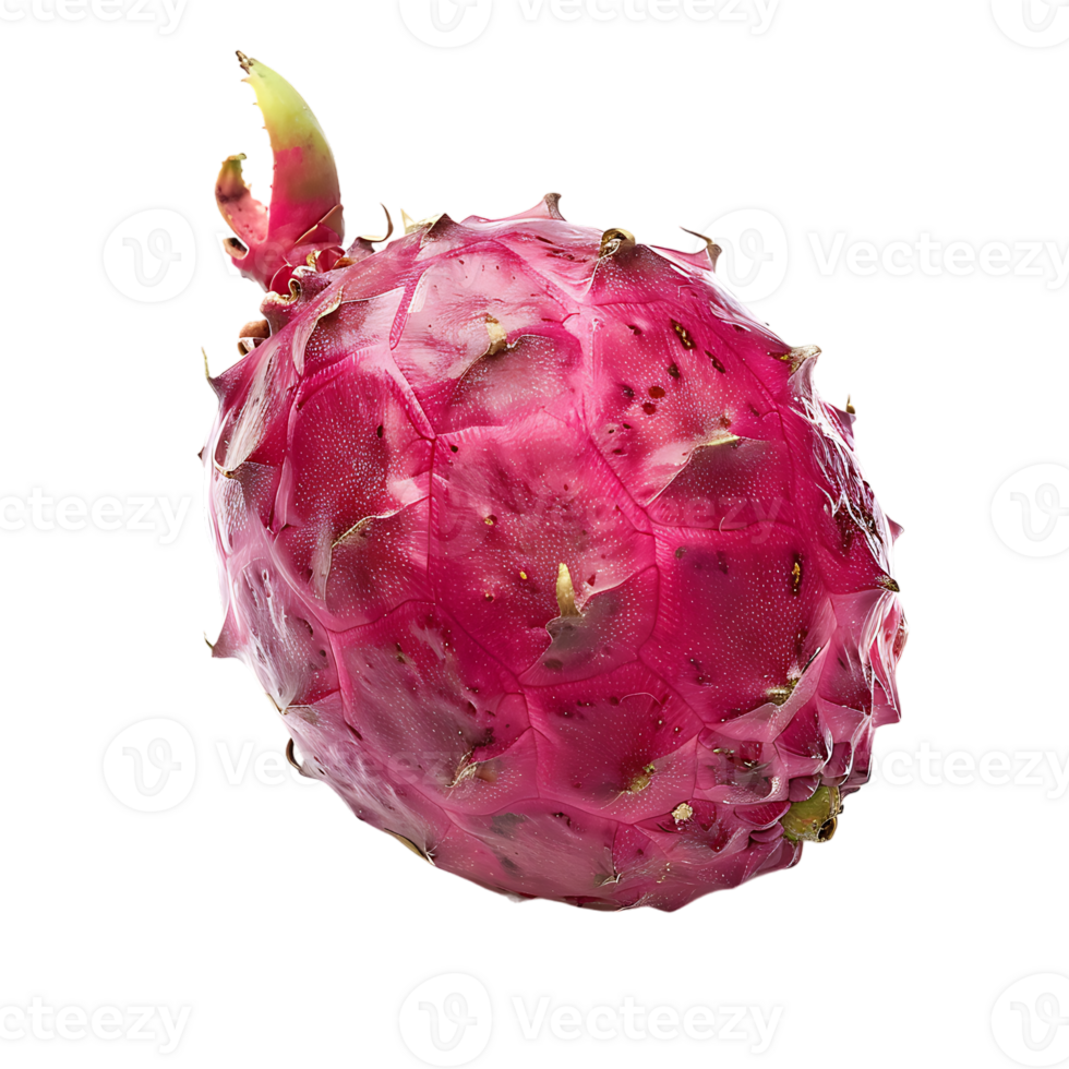 Ripe pitahaya fruit isolated on a transparent background png