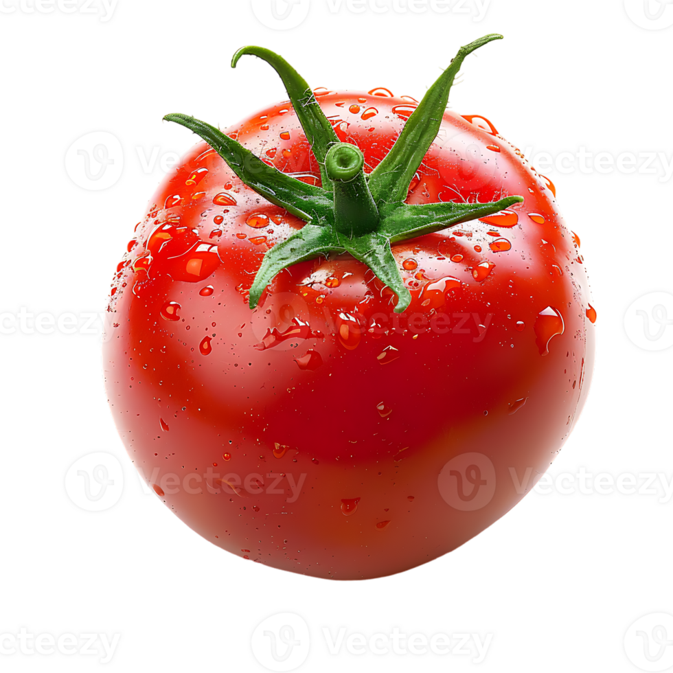Tomato isolated against transparent background png
