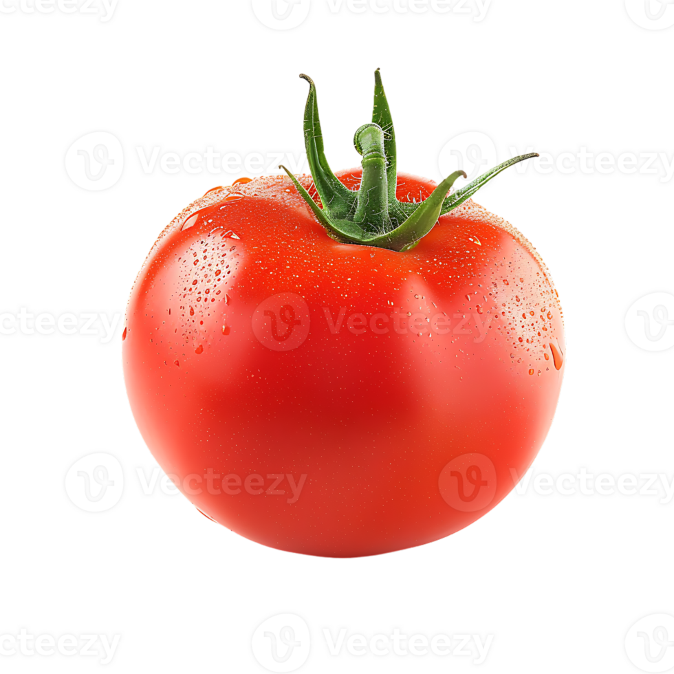 Tomato isolated against transparent background png