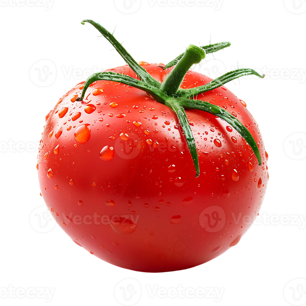 Tomato isolated against transparent background png
