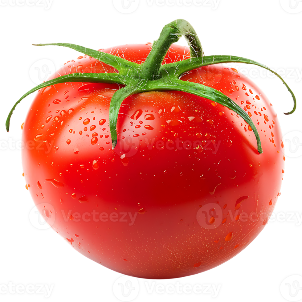 Tomato isolated against transparent background png