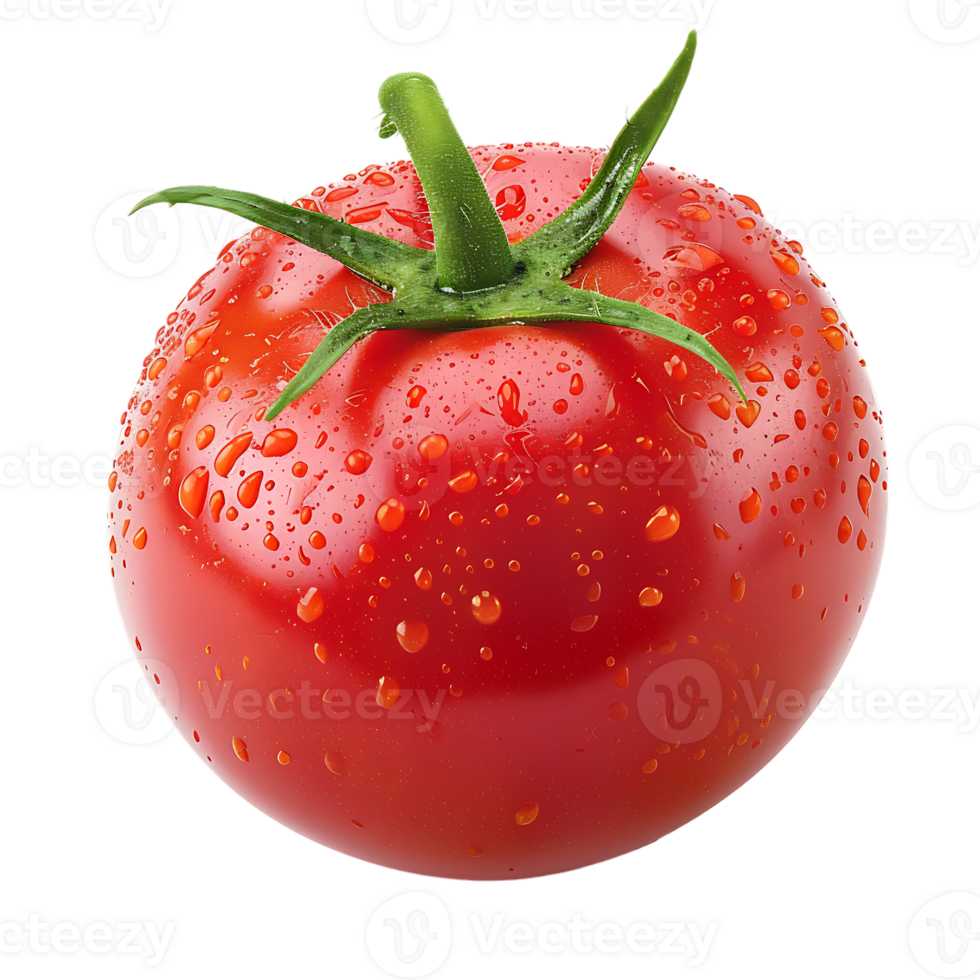 Tomato isolated against transparent background png