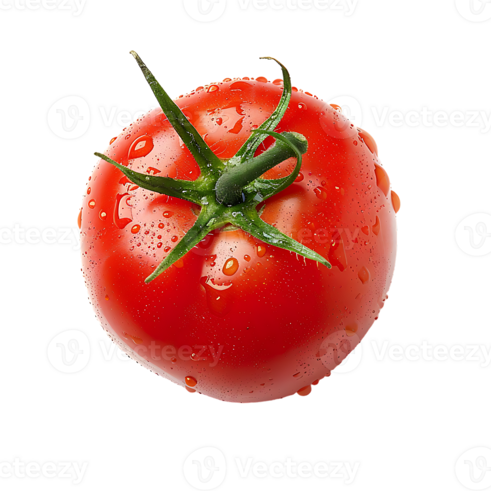 Tomato isolated against transparent background png