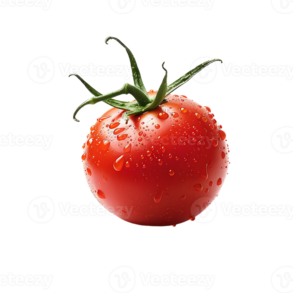 Tomato isolated against transparent background png