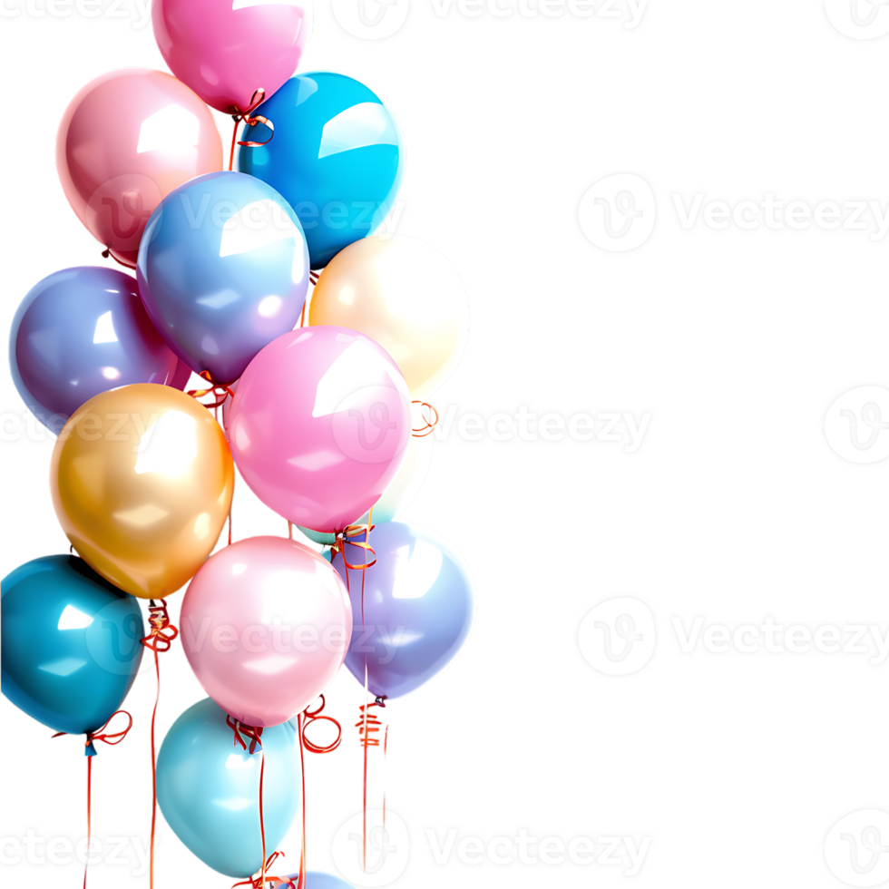 Very beautiful balloons set png