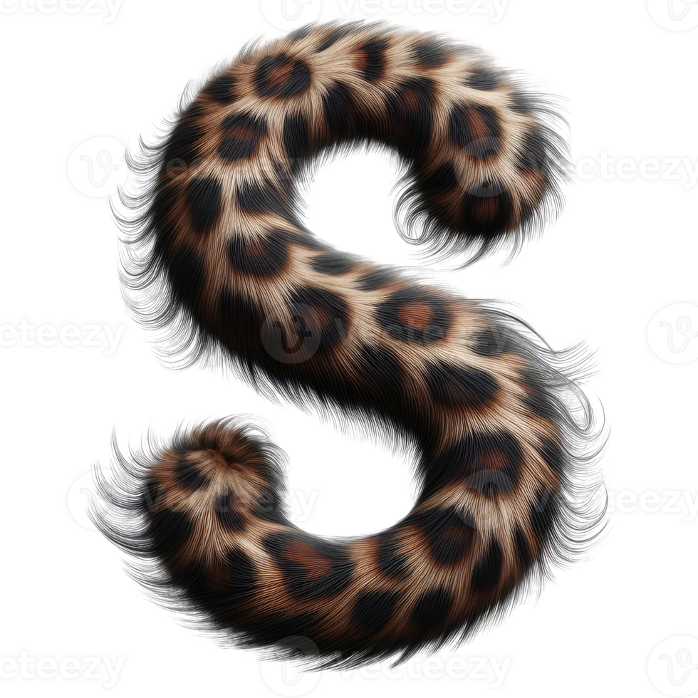 Textured Letter S png