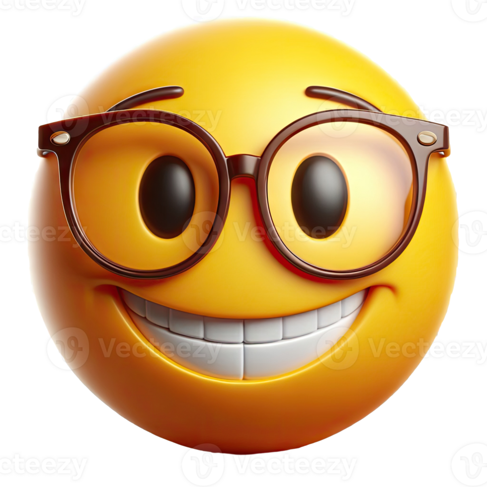 vrolijk schattig emoji png