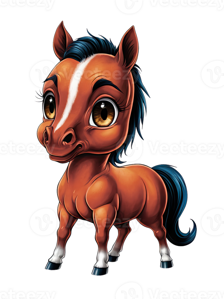 süßes Cartoon-Pony 48562653 PNG