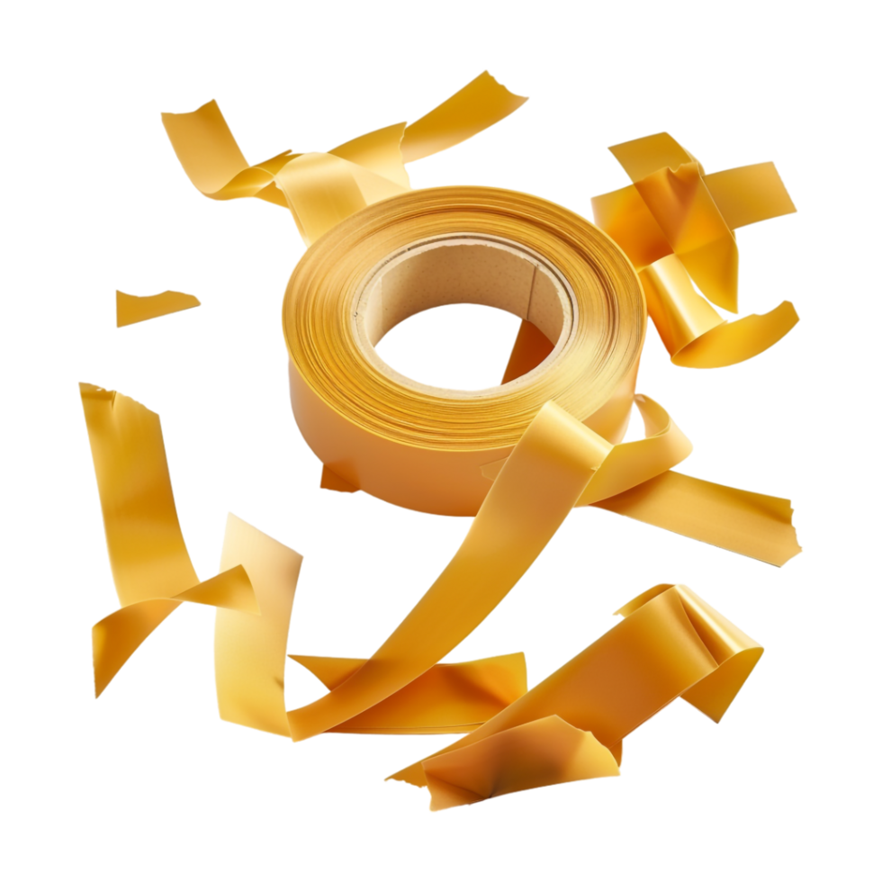 Scotch Tape on Transparent Background png