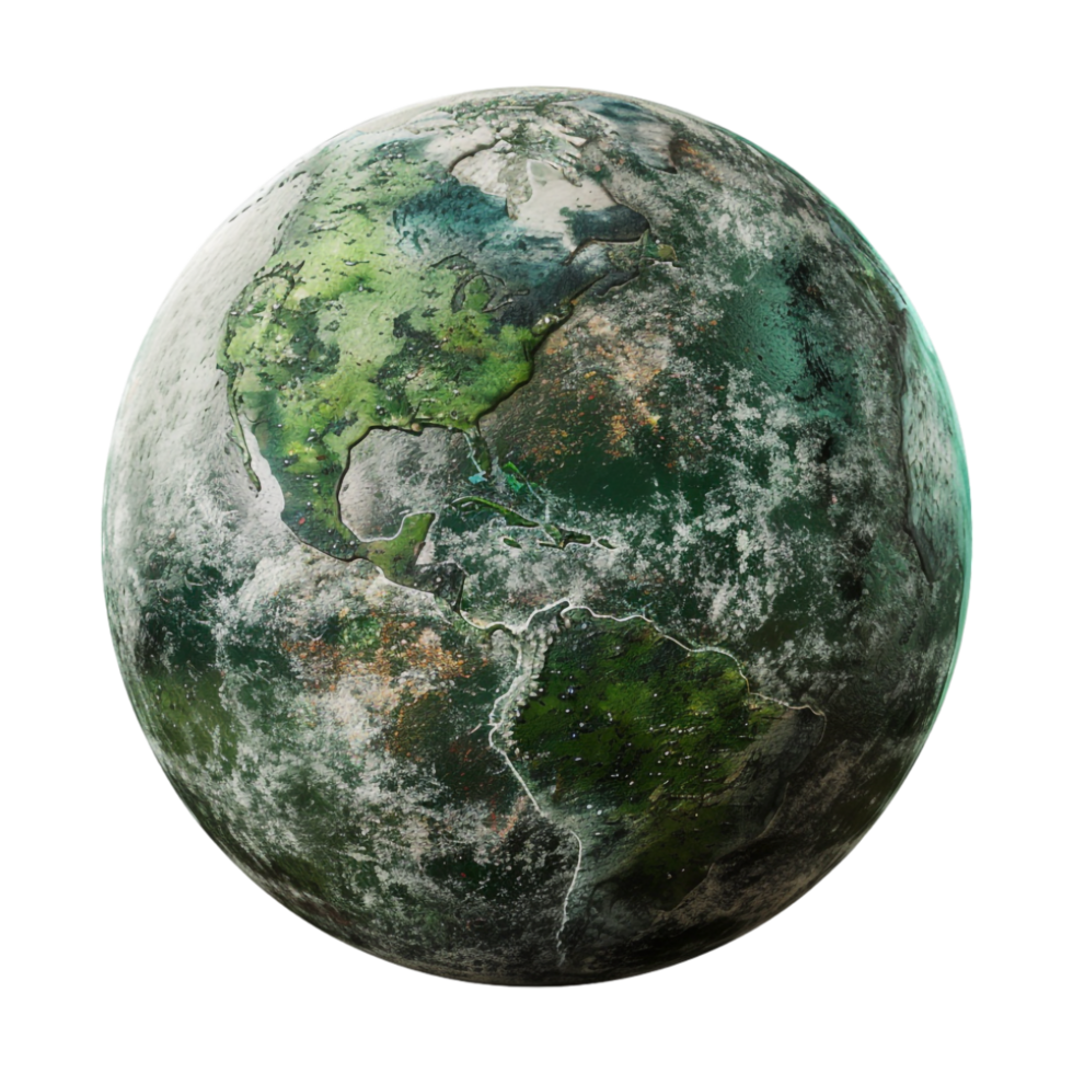 Planet Globe on Transparent Background png