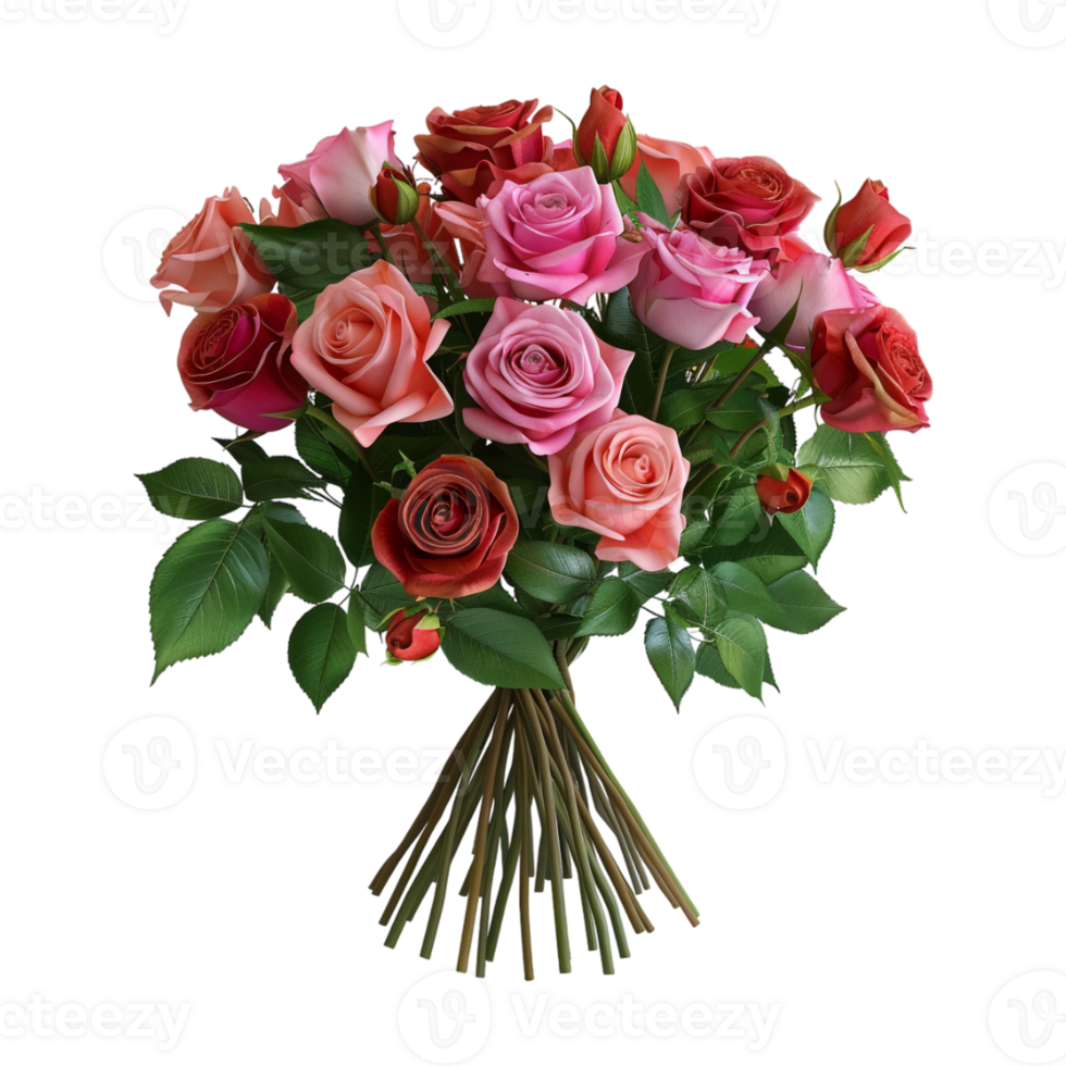 Rose Bokeh on Transparent Background png