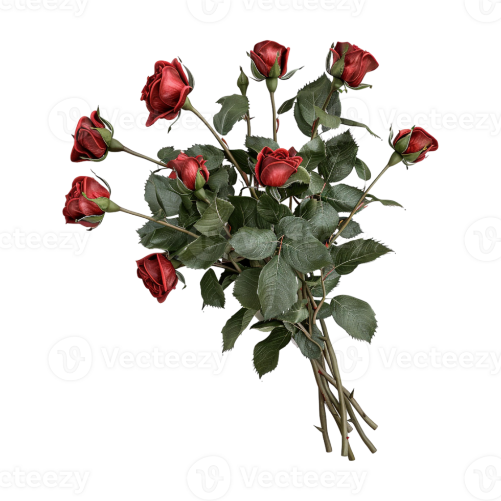 Rose Bokeh on Transparent Background png