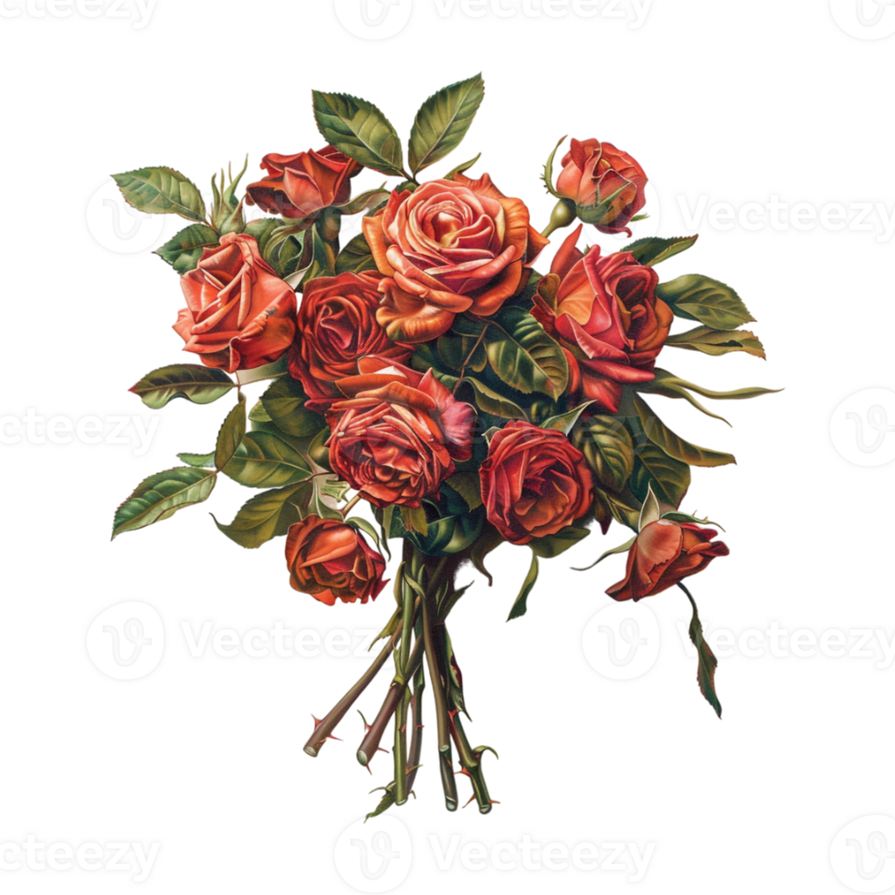 Rose Bokeh on Transparent Background png