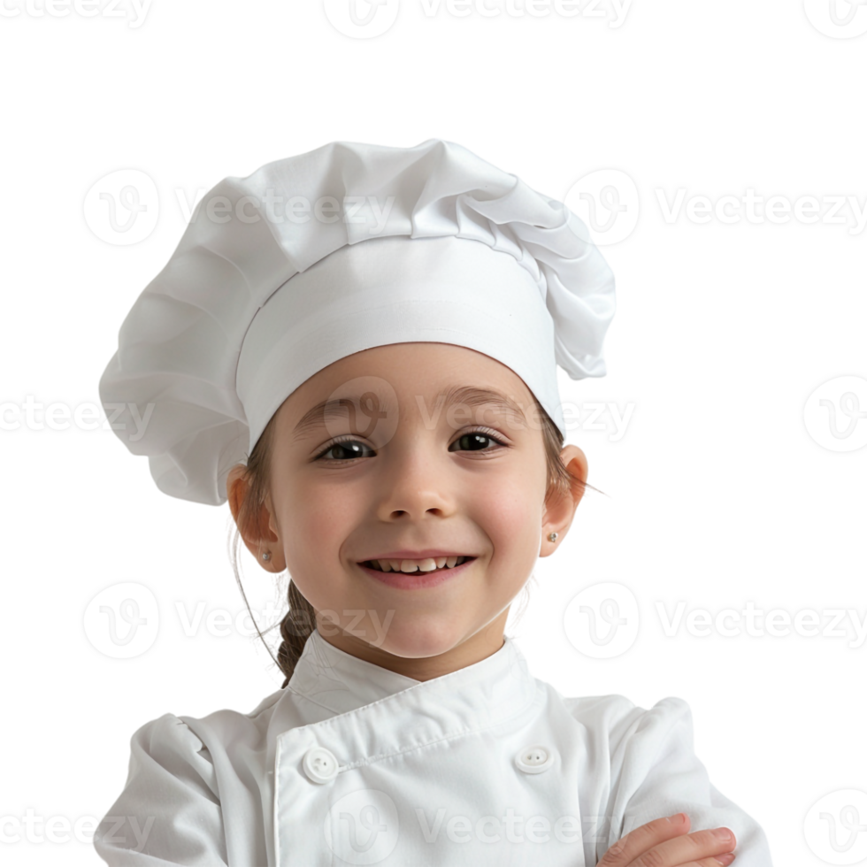 Little Boy Chef on Transparent Background png