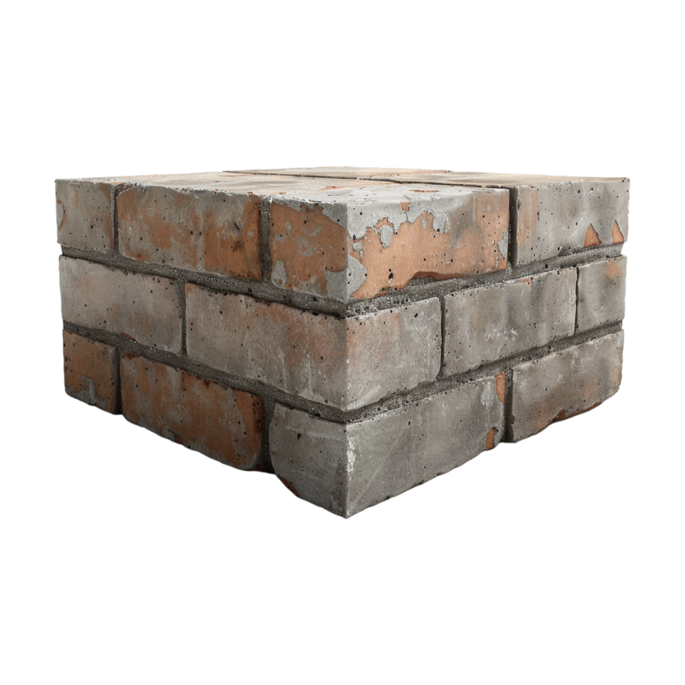 Bricks Stack on Transparent Background png