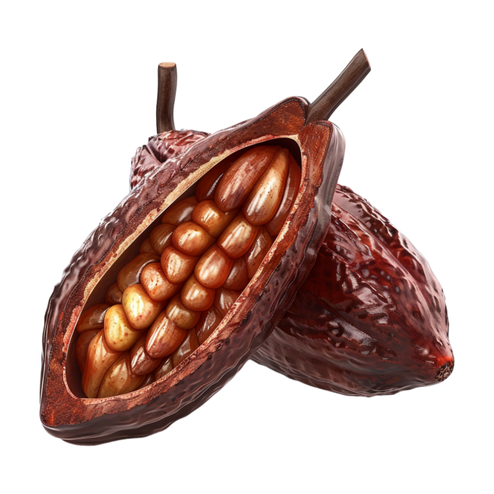 Cocoa Pods on Transparent Background png