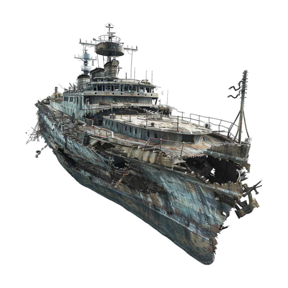 Shipwreck on Transparent Background png