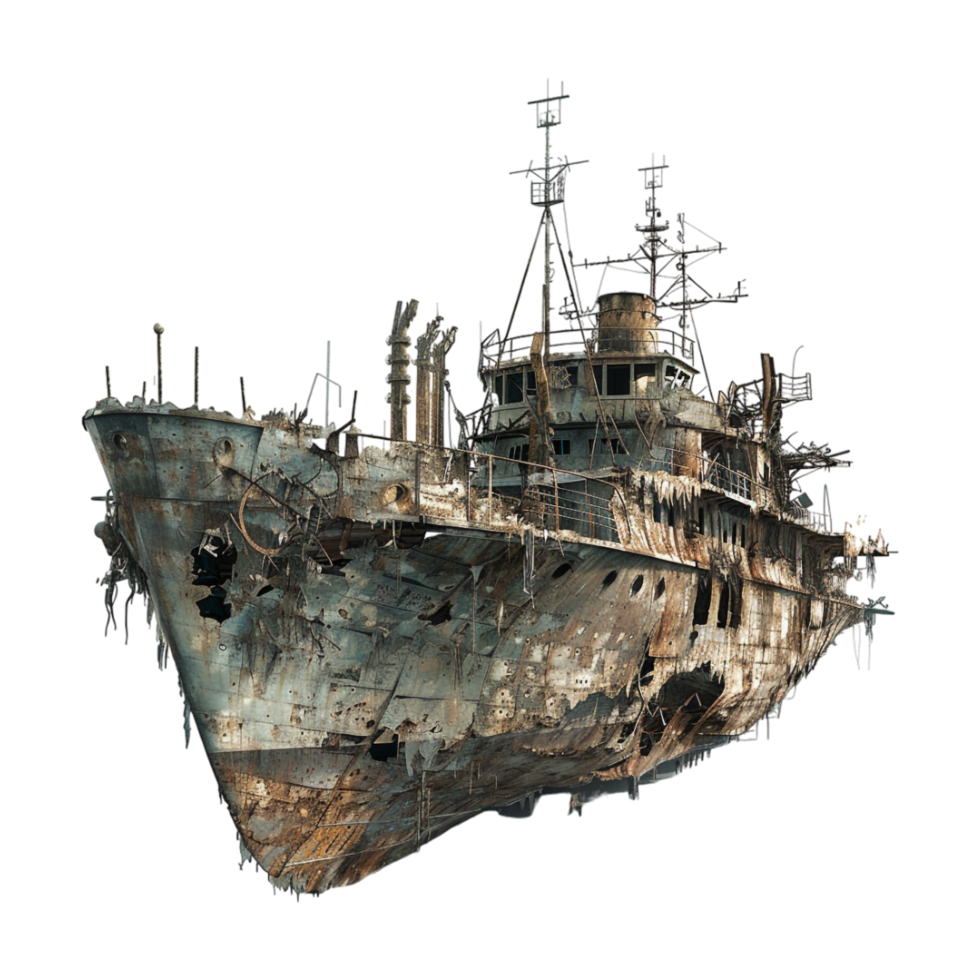 Shipwreck on Transparent Background png