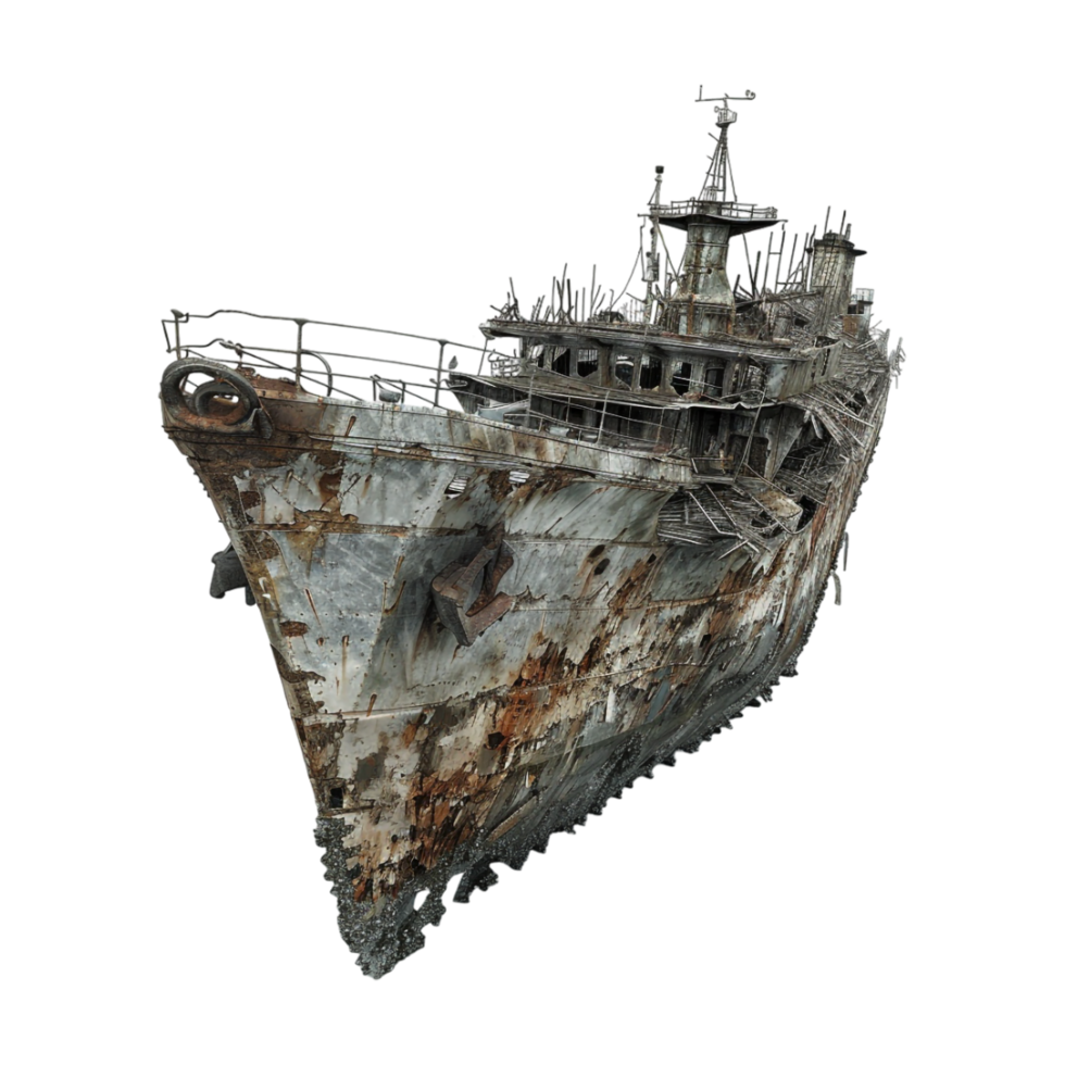 Shipwreck on Transparent Background png
