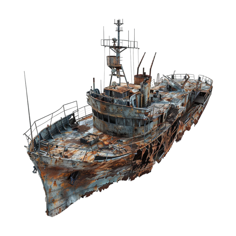 Shipwreck on Transparent Background png