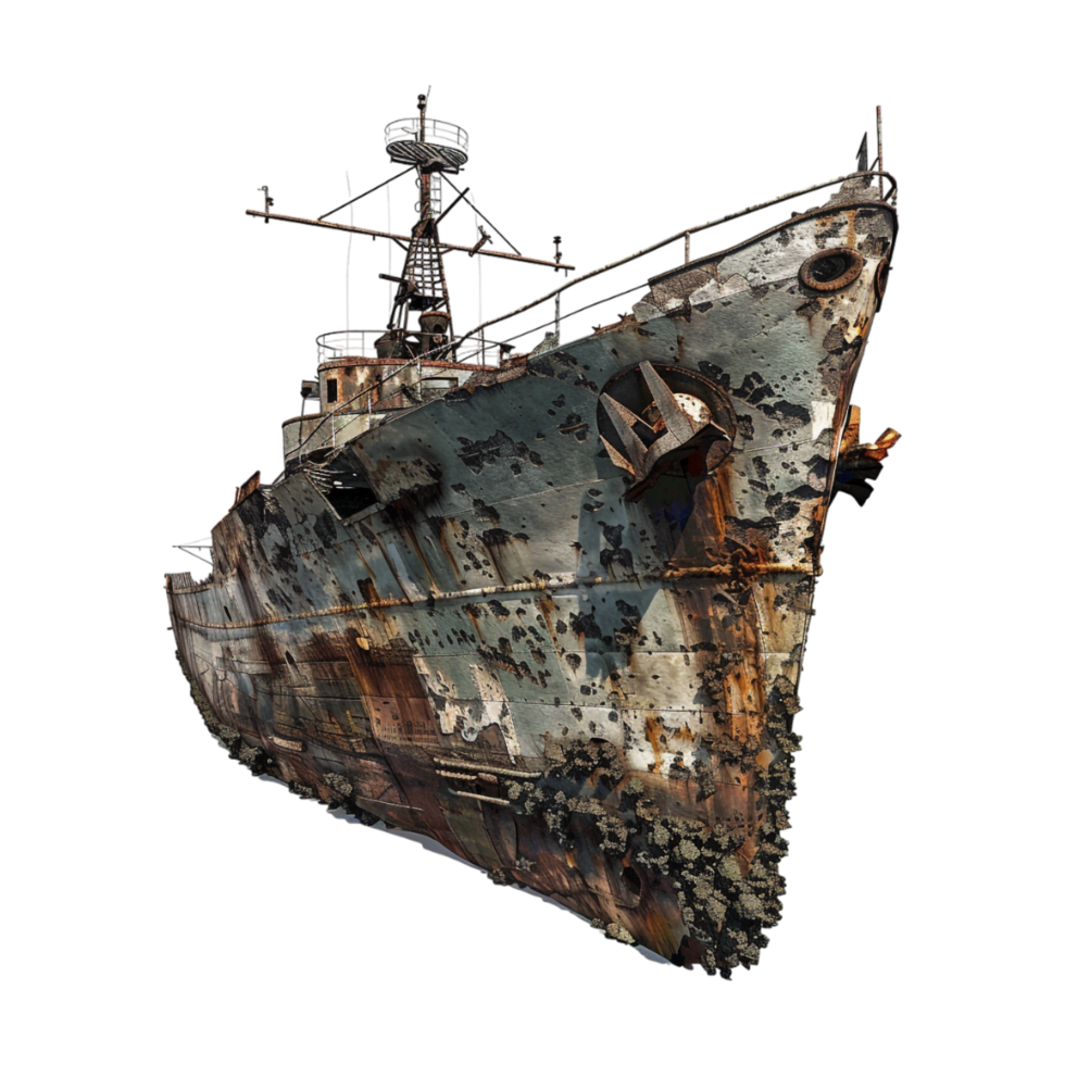 Shipwreck on Transparent Background png