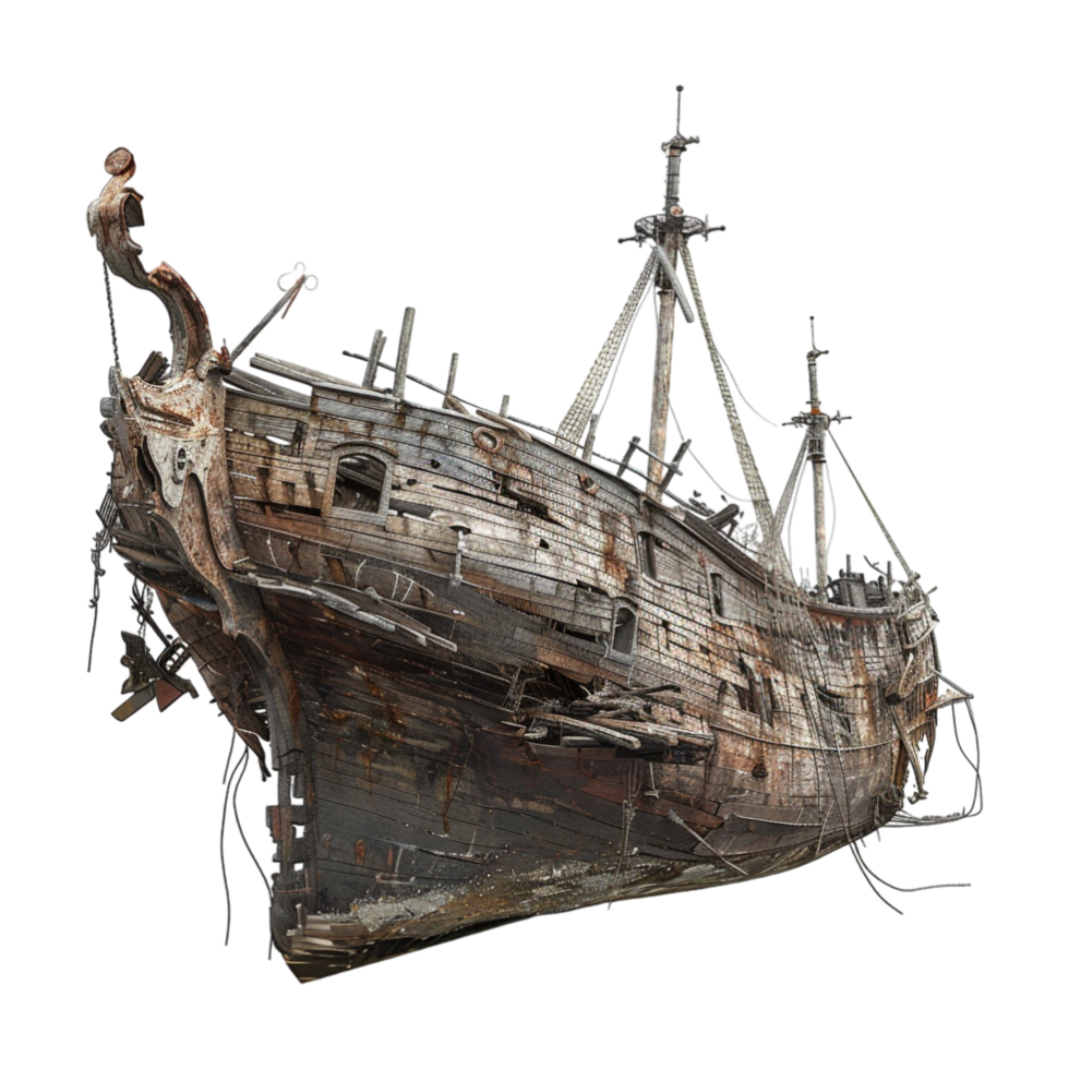 Shipwreck on Transparent Background png