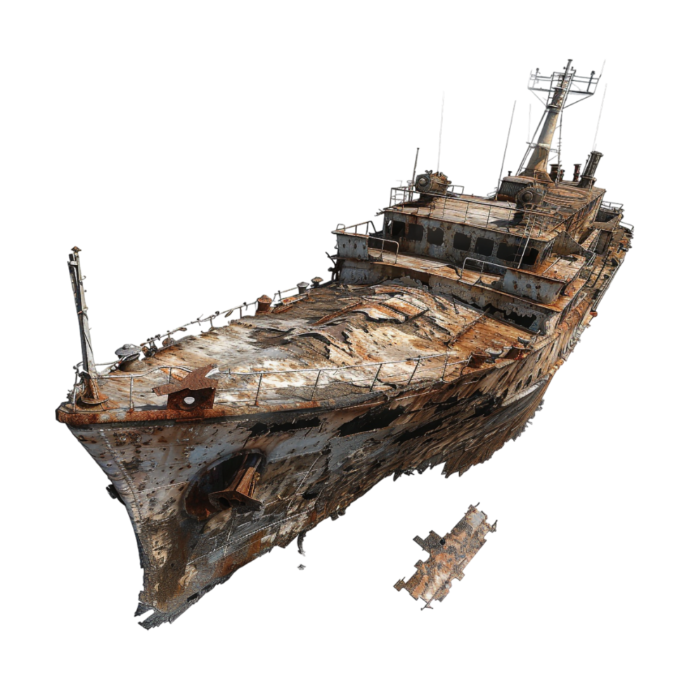 Shipwreck on Transparent Background png