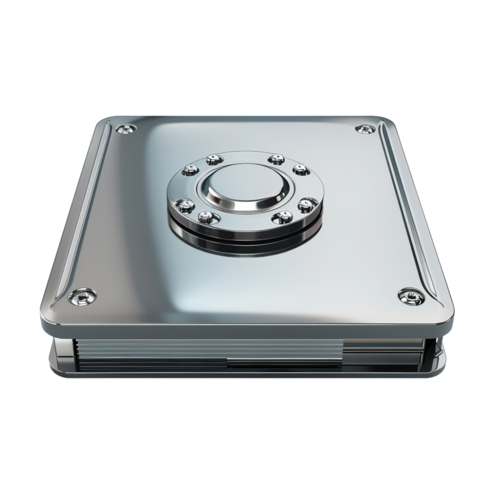 Hard Disk or Disk Drive on Transparent Background png