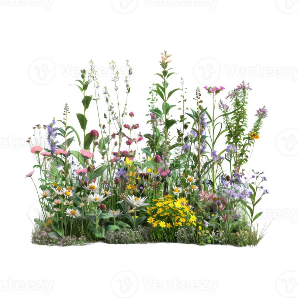 Salvia Plant on Transparent Background png