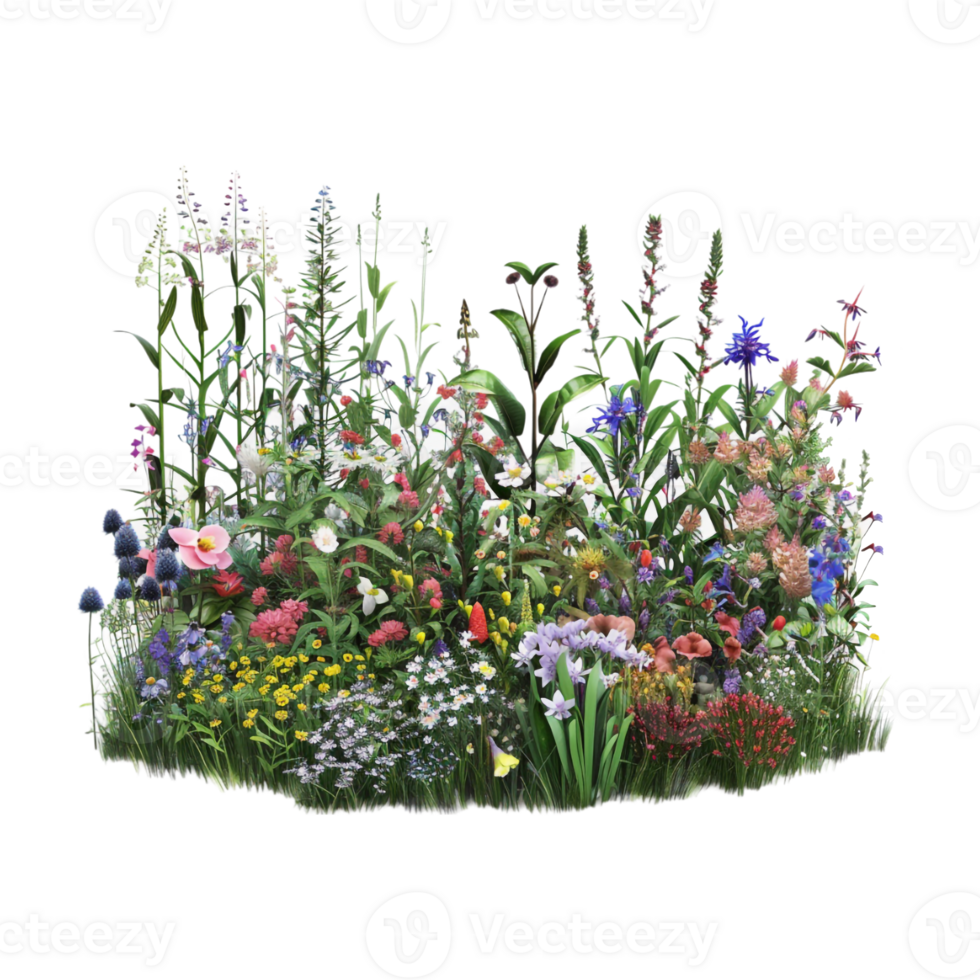 Salvia Plant on Transparent Background png
