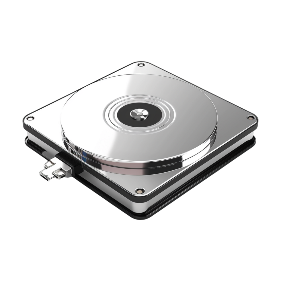 Hard Disk or Disk Drive on Transparent Background png